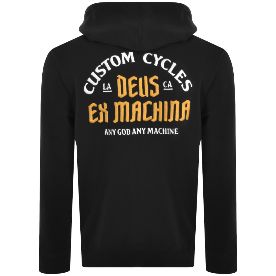 Deus Ex Machina Supporter Zip Hoodie Black
